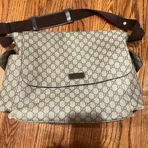 Gucci diaper bag